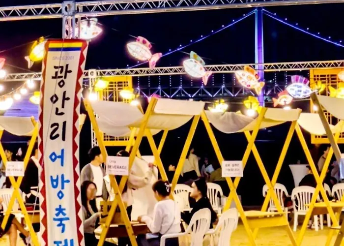 Apartment #gwangan Bridge#광안리해수욕장#광안대교뷰#해변뷰#헬스사우나#코니하우스 *